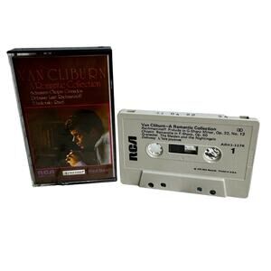 Van Cliburn A Romantic Collection Cassette Tape RCA 1976 Classical Vintage